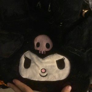 Kuromi Sanrio plush purse